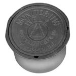 Round Non-bolted Monitoring Well Manhole
