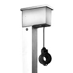 Hose Retractor with Hose Clamp