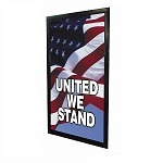 An Artistic Frame Displaying the Words United We Stand